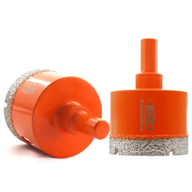 BGTEC Fresa a tazza diamantata 45 mm 2 pz a secco