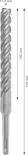 Bosch Expert SDS plus-5X punta martello 17 mm