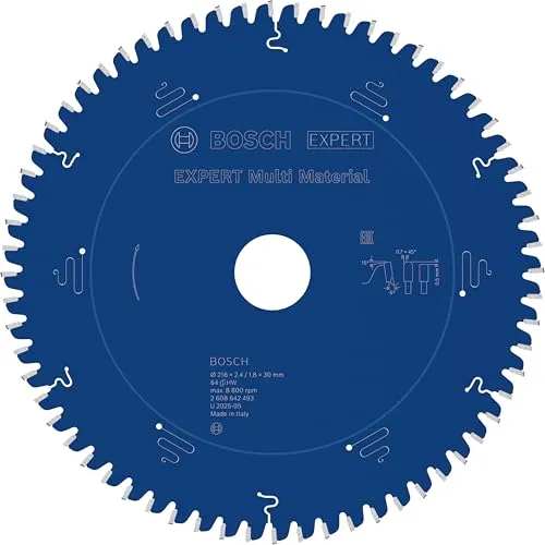 Bosch Expert Multi Material lama circolare 216x30 mm 64 denti