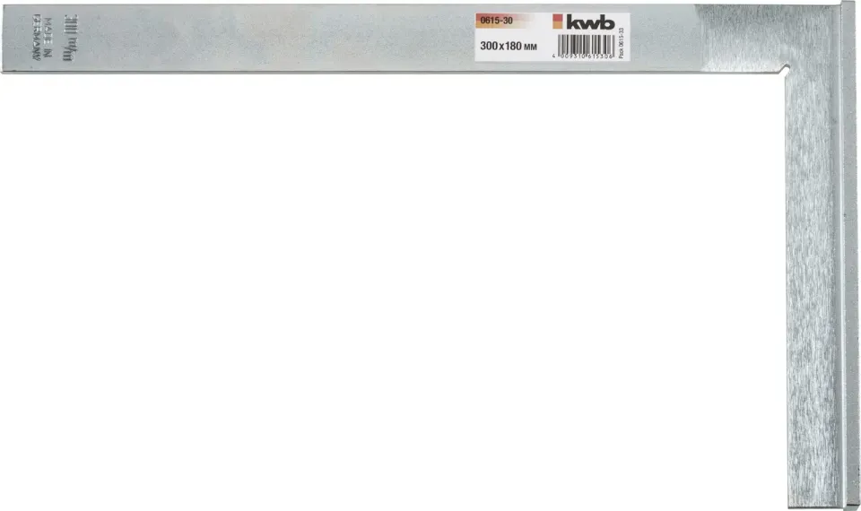 KWB 0616-25 squadra fabbro 250 mm zincata