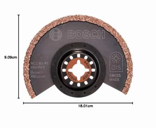 Bosch ACZ 85 RT3 lama multifunzione 85 mm per malta