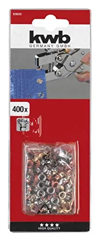 KWB 9293-20 occhielli 4 mm confezione 400 pezzi