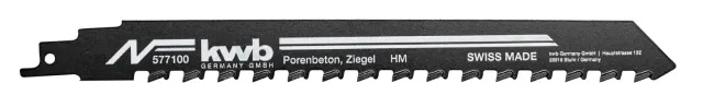 KWB Sabre Blade lama 240 mm gasbeton mattoni