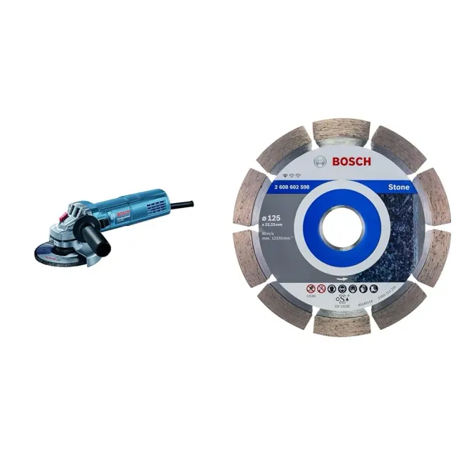 Bosch Professional GWS 880 smerigliatrice angolare 125 mm + disco pietra