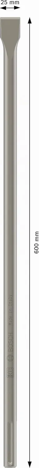Bosch Expert Scalpello Piatto PRO SDS max 25x600 mm
