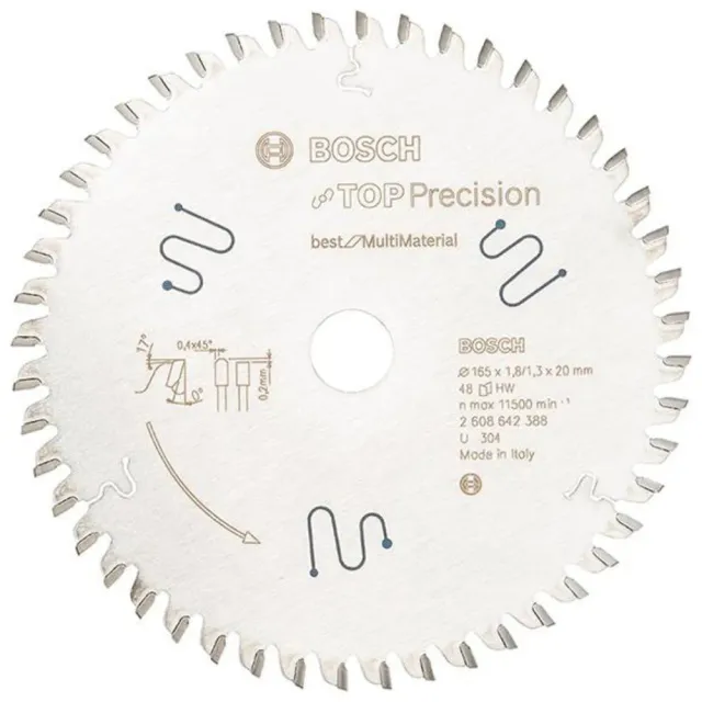 Bosch Expert Top Precision lama circolare 165x20 56 denti legno