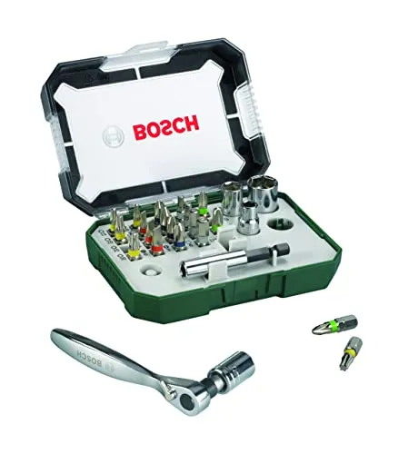 Bosch Expert set bit avvitamento 26 pz cricchetto