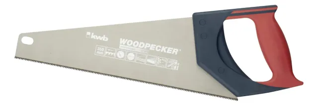 KWB Woodpecker 3043-35 sega a mano 350 mm dente fine