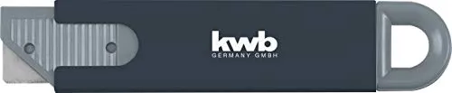 KWB mini coltello sicurezza nero lama retrattile 39mm tascabile
