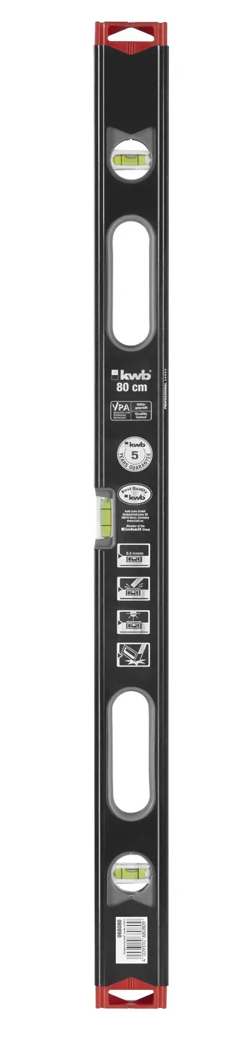 KWB 068080 livella 80 cm con manico alluminio