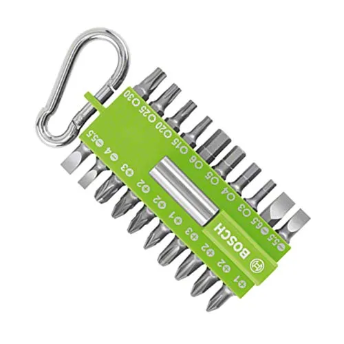 Bosch Expert Set Bit Avvitamento 21 Pezzi Verde Magnetico