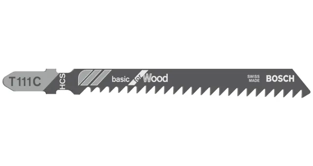 Bosch T 111 C Basic for Wood lame seghetto 3 pz per legno