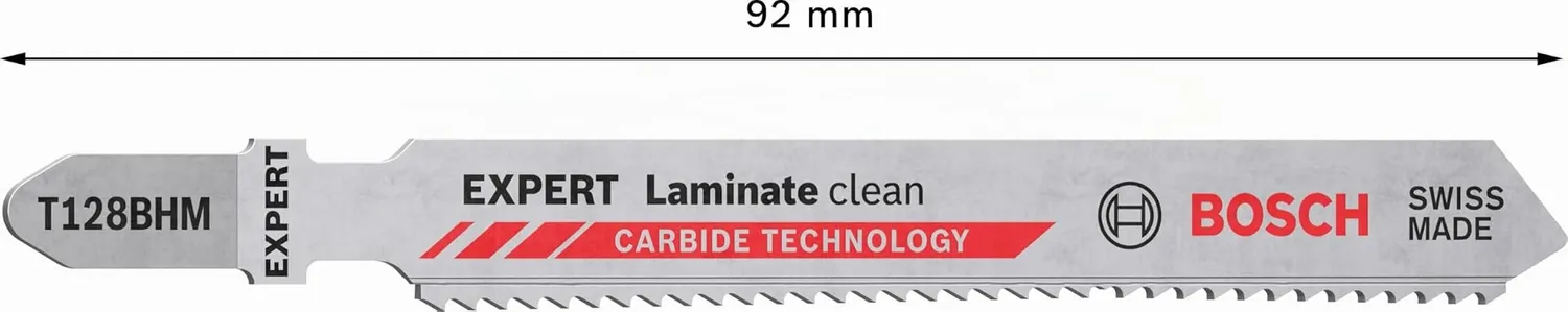 Bosch Expert Laminate Clean T128BHM lame seghetto 3 pz per laminato