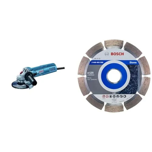 Bosch Professional GWS 880 smerigliatrice angolare 125 mm + disco pietra